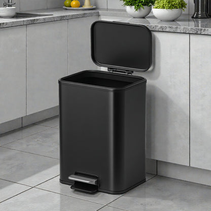 Primeviro Soft-Close Kitchen Step Trash Can