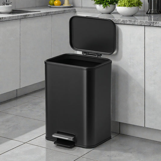 Primeviro Soft-Close Kitchen Step Trash Can