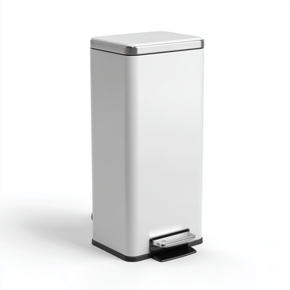 Primeviro Slim Bathroom Trash Can (Space Saving)