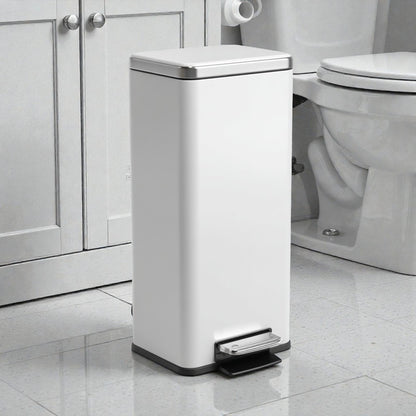 Primeviro Slim Bathroom Trash Can (Space Saving)
